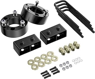 Richeer Leveling Lift Kit for 2004-2020 F150, 3" Front and 2" Rear Leveling Lift Kit Raise Your F150, 3"+2" Strut Spacers Height for 2004-2020 F150 2WD 4WD
