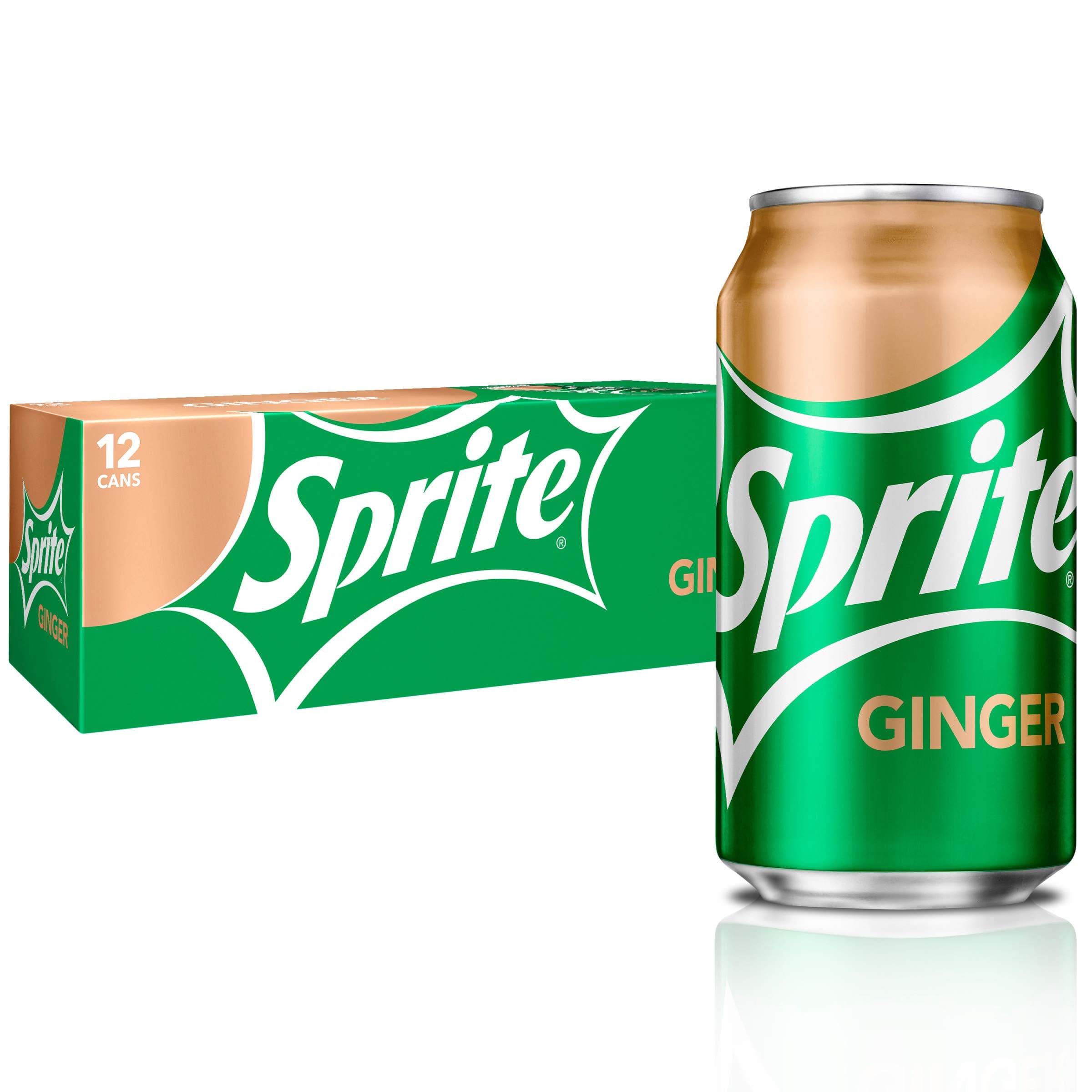 Sprite Ginger, 12 fl oz, 12 Pack