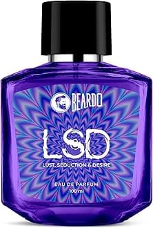 Perfume LSD Eau De Parfum, Amber Spicy Scent, Strong EDP Long Lasting Fragrance Concentrated Sprays, Gift For Men, Husband, Boyfriend, 100 ml, Pack of 1