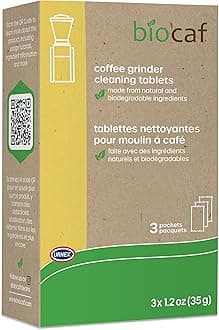 Full Circle Coffee Grinder Cleaning Tablets - 3 Single Use Packets - Coffee Grinder Cleaner Removes Coffee Residue and Oils