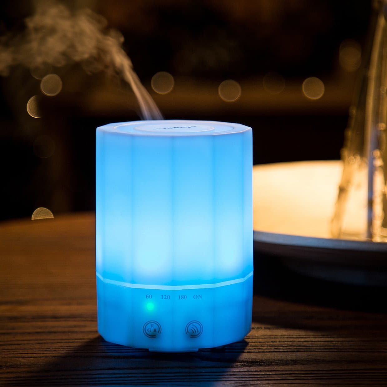 Aroma Diffuser Anypro 200ml Aromatherapy Essential Oil Diffuser, Portable Ultrasonic Aroma Mist Humidifier For Home Office