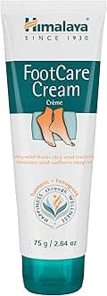Himalaya FootCare Cream, Intense Moisturizing & Hydrating for Dry Feet and Cracked Heels, 2.64 oz