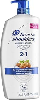 Head & Shoulders Dry Scalp Care With Almond Oil 2-in-1 Anti-dandruff Shampoo+conditioner 32.1 Fl Oz, 2.49 Pound