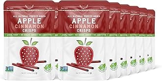 - Nature’s Turn Freeze-Dried Apple Cinnamon Crisps – Healthy, Gluten-Free, Crispy & Delicious, Plant-Based Snack, Ideal for Cereal, Smoothies, School Lunches, & On-the-Go, Bags of 12 (0.53 oz Each)
