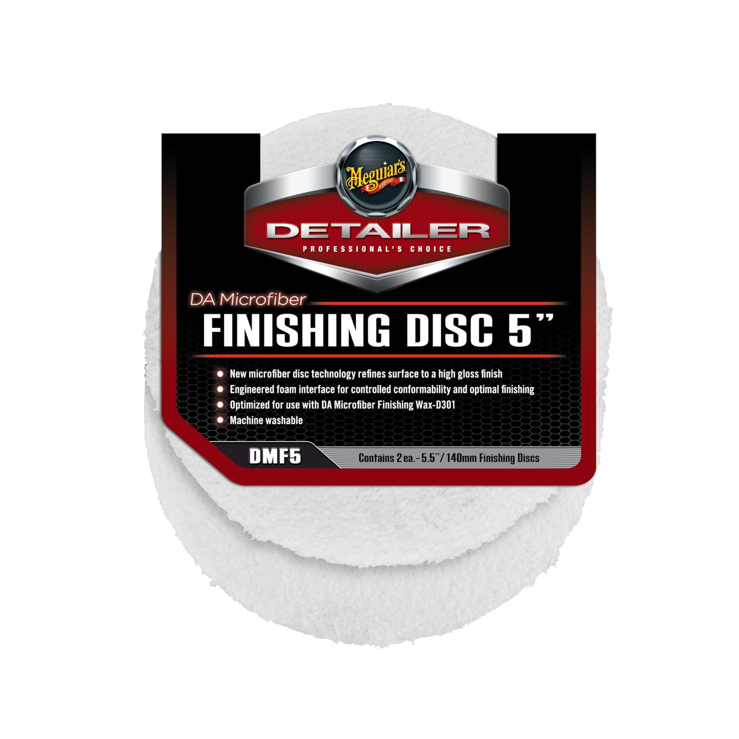 Meguiar's da microfiber finishing disc 5-inch