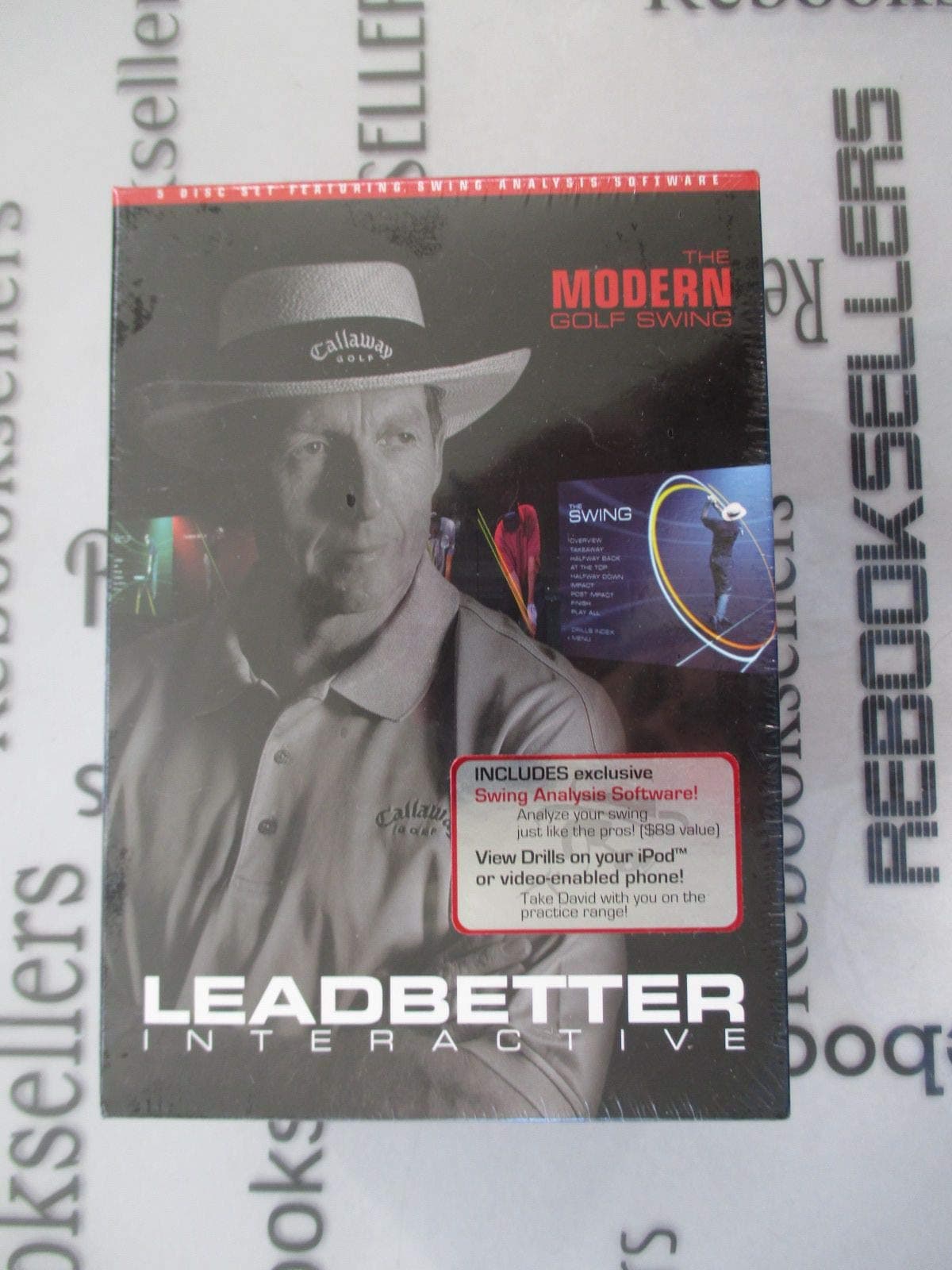 David Leadbetter Interactive DVD Set with Free Swing Analysis Software