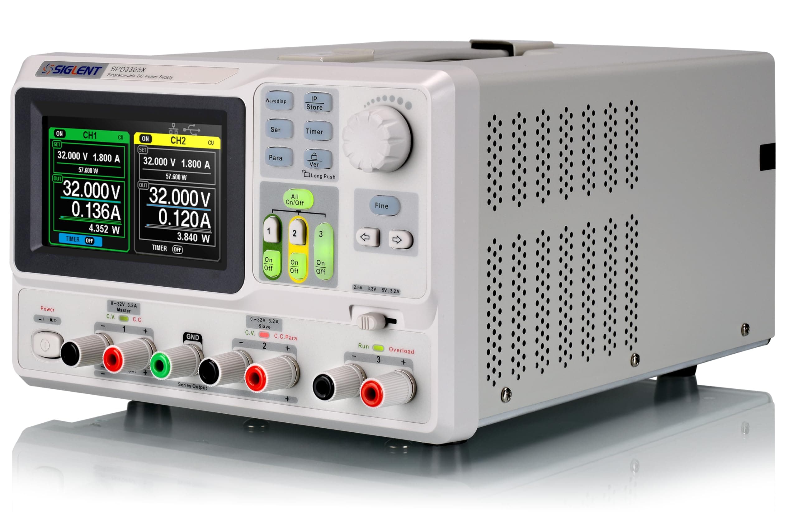 Siglent Technologies SPD3303X-E Triple Output Power Supply