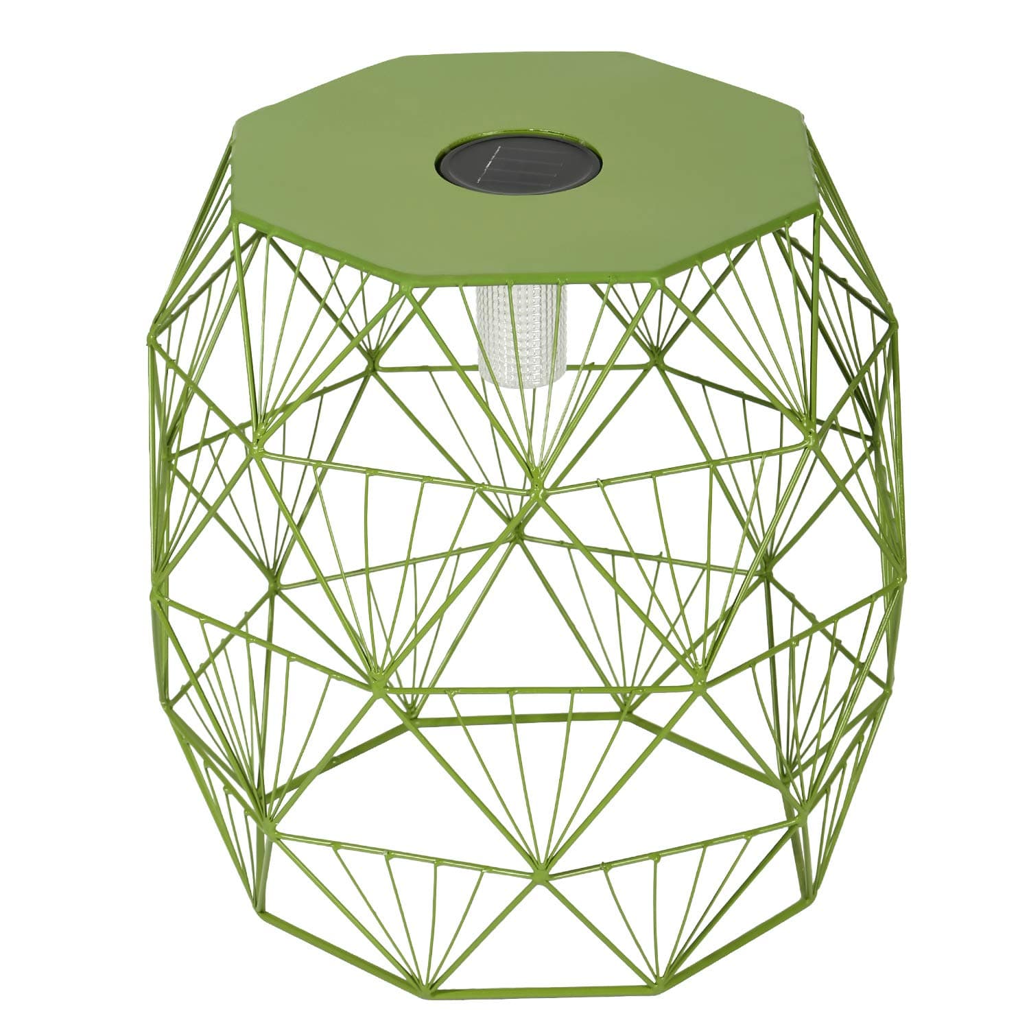 Adeco End Tables, Green-LED