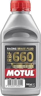 Motul 847205 RBF 660 Factory Line Dot-4 100 Percent Synthetic Racing Brake Fluid - 500 ml