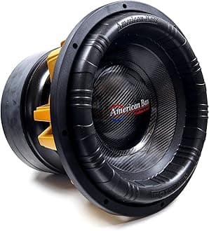 American Bass King 12" 1 Ohm 15000 Max Watts Car Subwoofer