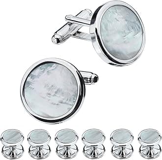 Mother-of-Pearl Cufflink and Studs