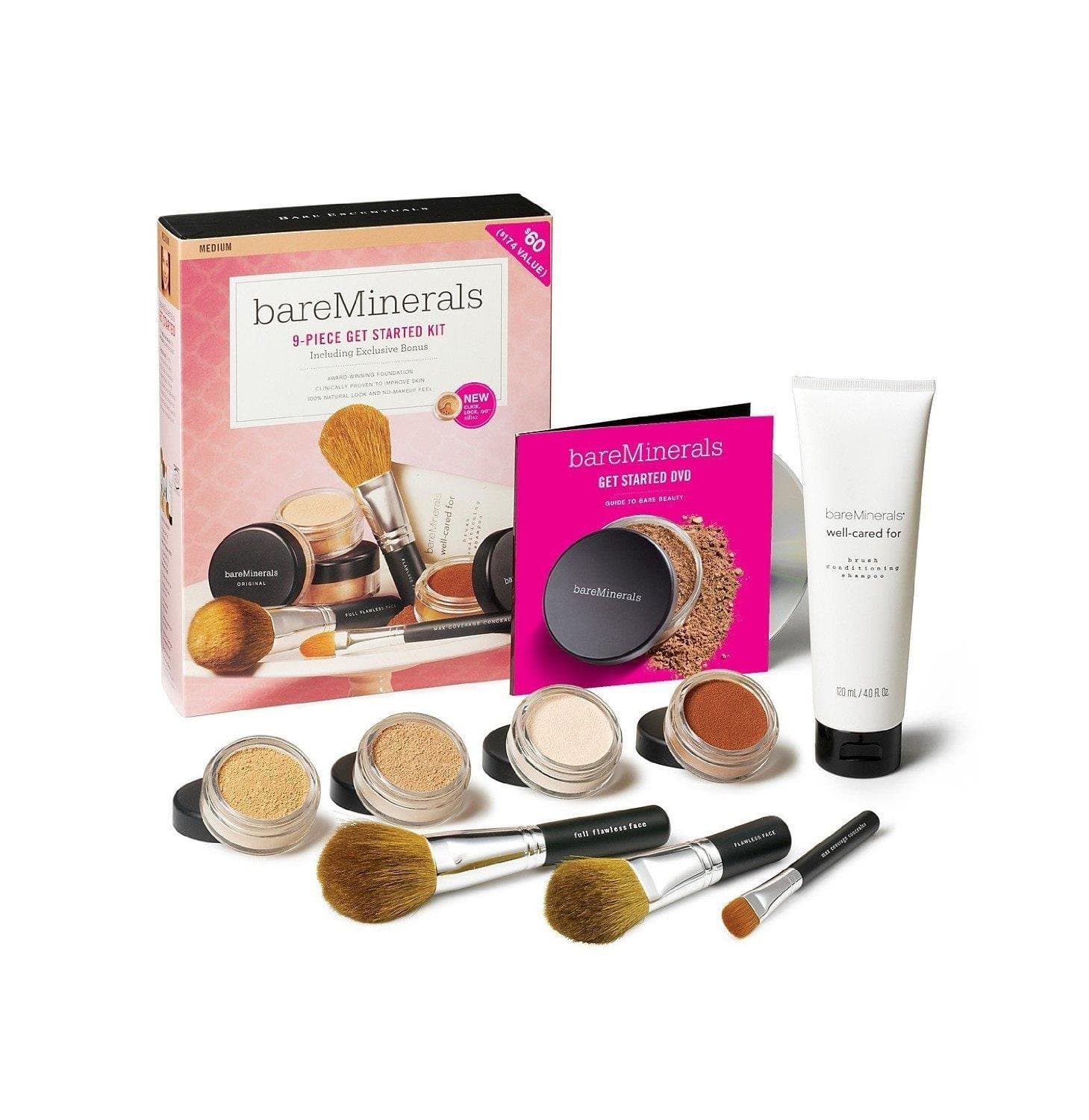 Bare Escentuals Sephora Exclusive Get Started Kit (74 Value) Light