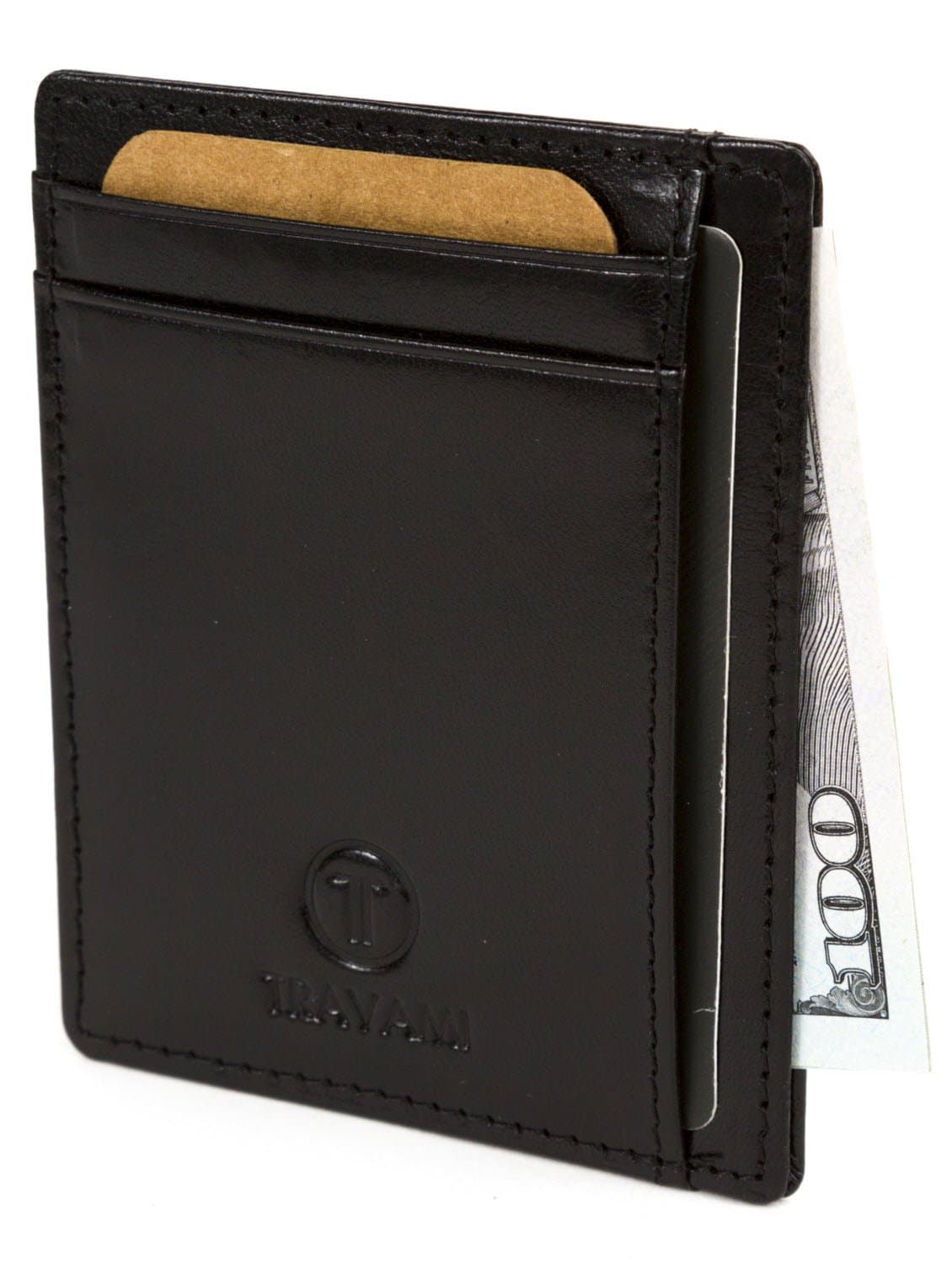 Front Pocket Wallets for Men - RFID Blocking Slim Leather Wallets