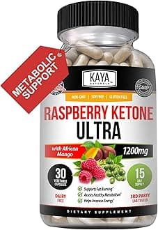 Keto Diet Raspberry Ketone - Weight Loss Supplement, Appetite Control, Boost Metabolism - 30 Count…