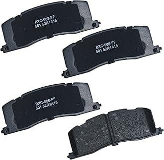 Bendix Premium SBC501 Ceramic Rear Brake Pads for Toyota Previa 1997-1991