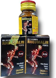 AABB20 Dr SC Debs Rheumalin Forte Pain Relief Tablet With Supplement - SET OF 2 Bottles