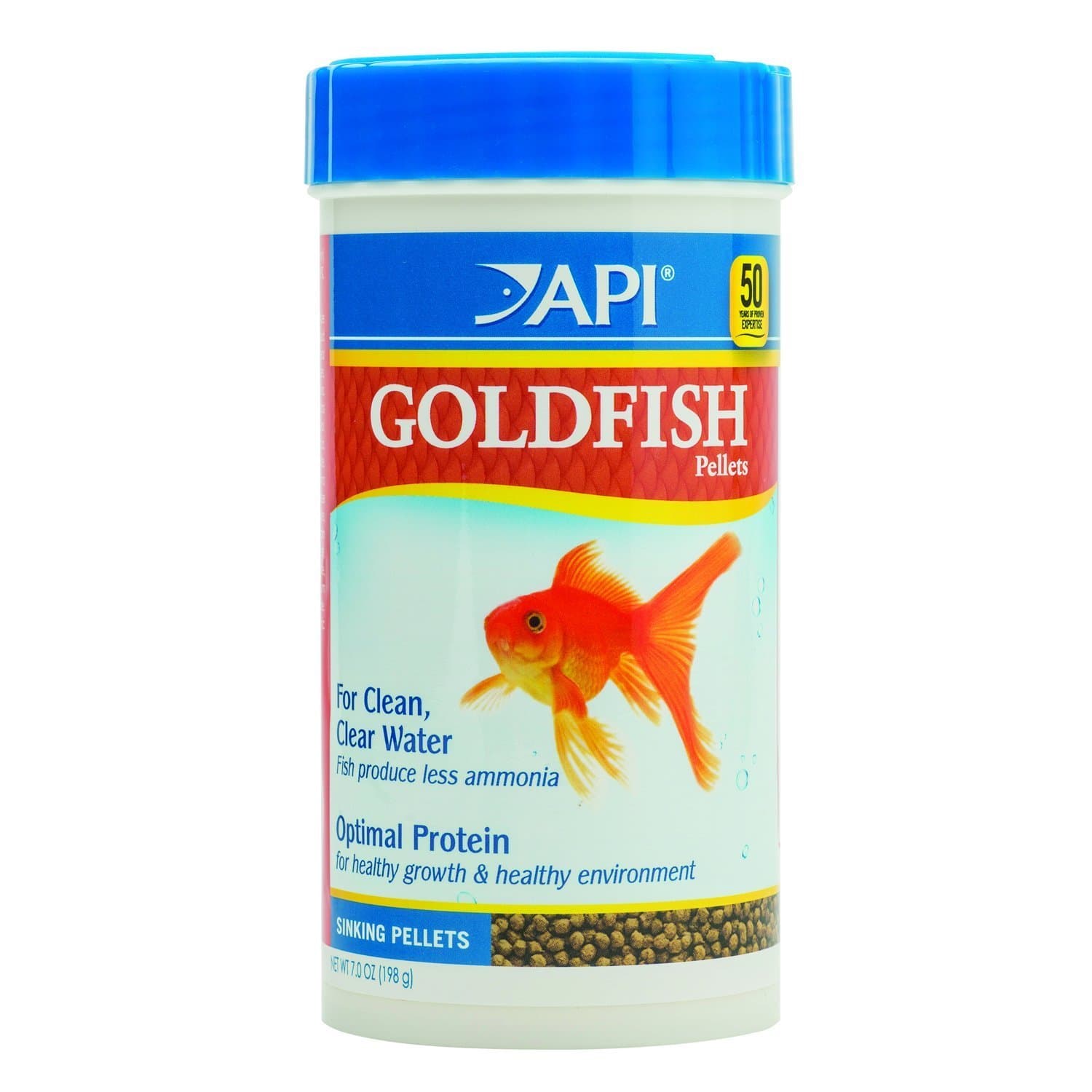 API Goldfish Pellet, 7.0-Ounce by API