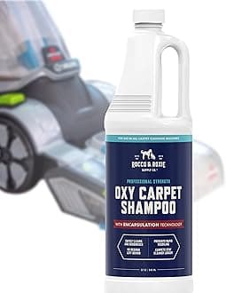Carpet Cleaner Solution for Pets - Use In Any Carpet Shampooer Machine - Deep Cleaning For Everyday Dog Odor On Carpets, Couch, Upholstery, and Rugs