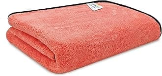 SOFTSPUN Microfiber Coral Bath Towel 1Pc Peach Color! Ultra Absorbent Super Soft & Lightweight Quick Drying for Men & Women Daily Use Large Size