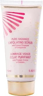 Pure Radiance Exfoliating Face Scrub (5.92 fl oz) | Exfoliating Scrub for Face & Body | Skin-Smoothing Formula with Papaya, Pineapple & Pomegranate