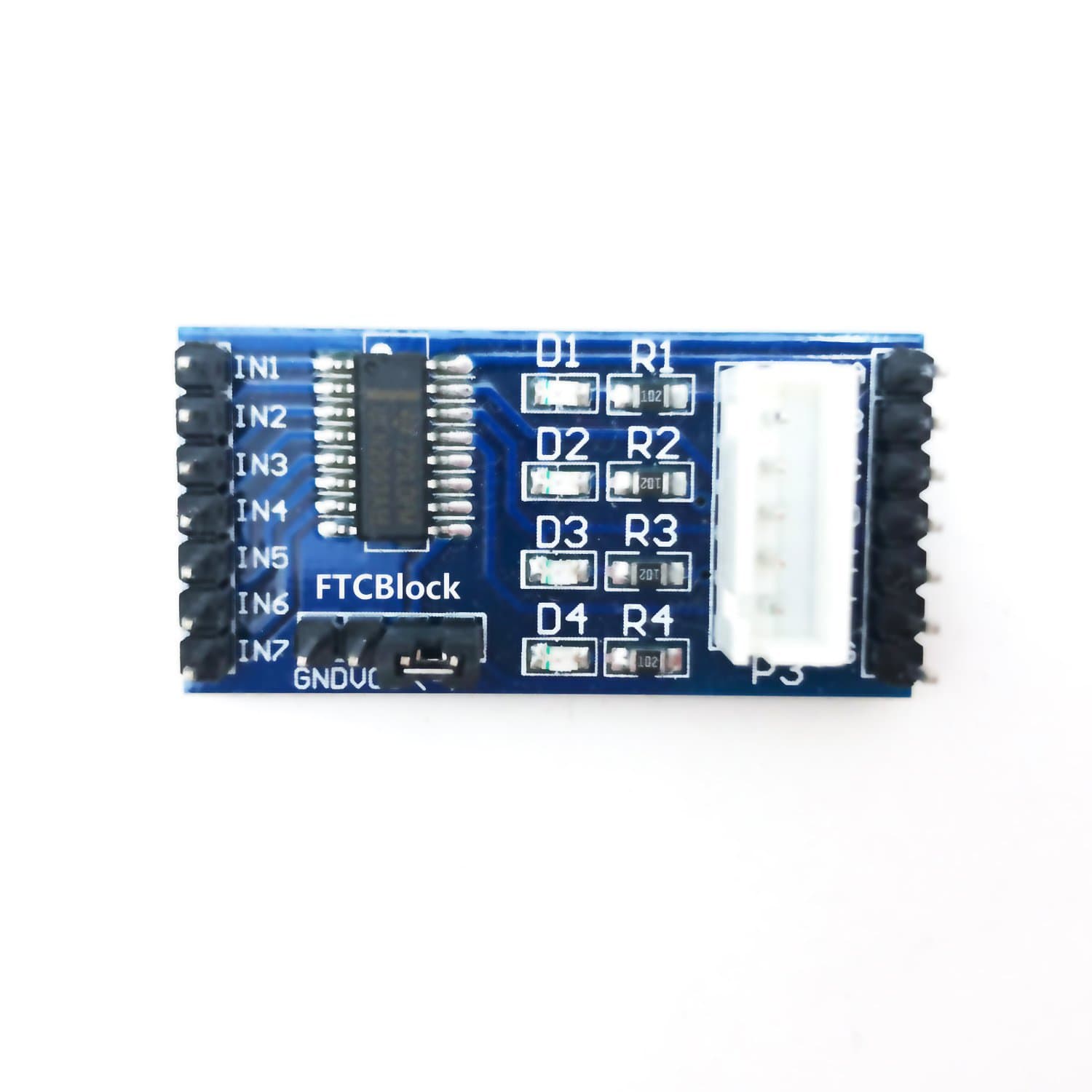 FTCBlock 5pcs ULN2003 Stepper Motor Driver Board Module for 5V 28BYJ-48 Stepper Motor Arduino