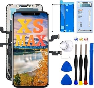 for iPhone Xs Max Screen Replacement,for iPhone Xs Max Screen,3D Touch LCD Display Repair Kit with Screen Protector+Repair Tools Compatible with iPhone Xs Max 6.5"(A1921, A2101, A2102, A2103, A2104)