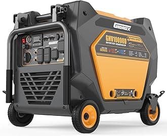 10000W Dual Fuel Inverter Generator, Gasoline or Propane Powered Portable Generator, ATS Ready, 50A Ultra Outlet, Remote Start, CO Sensor, ECO Mode, Super Quiet for Home Backup & RV Use
