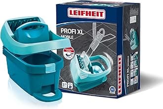 Leifheit Mop Press Professional Evo with Handy Integrated Wheels