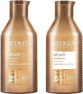 Redken All Soft Shampoo 300ml & Conditioner 300ml Duo