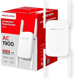 ME50G AC1900Mbps WiFi Extender Booster, Internet Booster, Ethernet Port, EasyMesh, High-Gain Antennas, Access Point, Repeater, TP-Link Extender,App Control Easy Setup,UK Plug