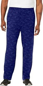 Kingsize Men's Big & Tall Lightweight Open-Bottom Sweats