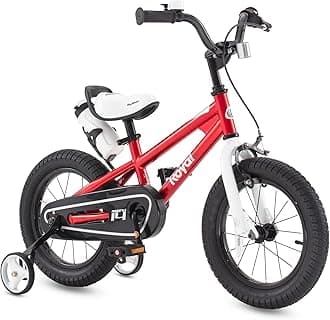 Royalbaby RoyalBaby Kids Bike Boys Girls Freestyle BMX Bicycle with Training Wheels Kickstand Gifts for Children Bikes Kid's Bicycle