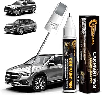 Car Touch Up Paint(792/9792 Palladium Silver Metallic) for Mercedes-Benz, Color Accurate Car Scratch Repair Remover Pen,Auto Paint Quick and Easy to fix vehicle Chips and Nicks Scuff