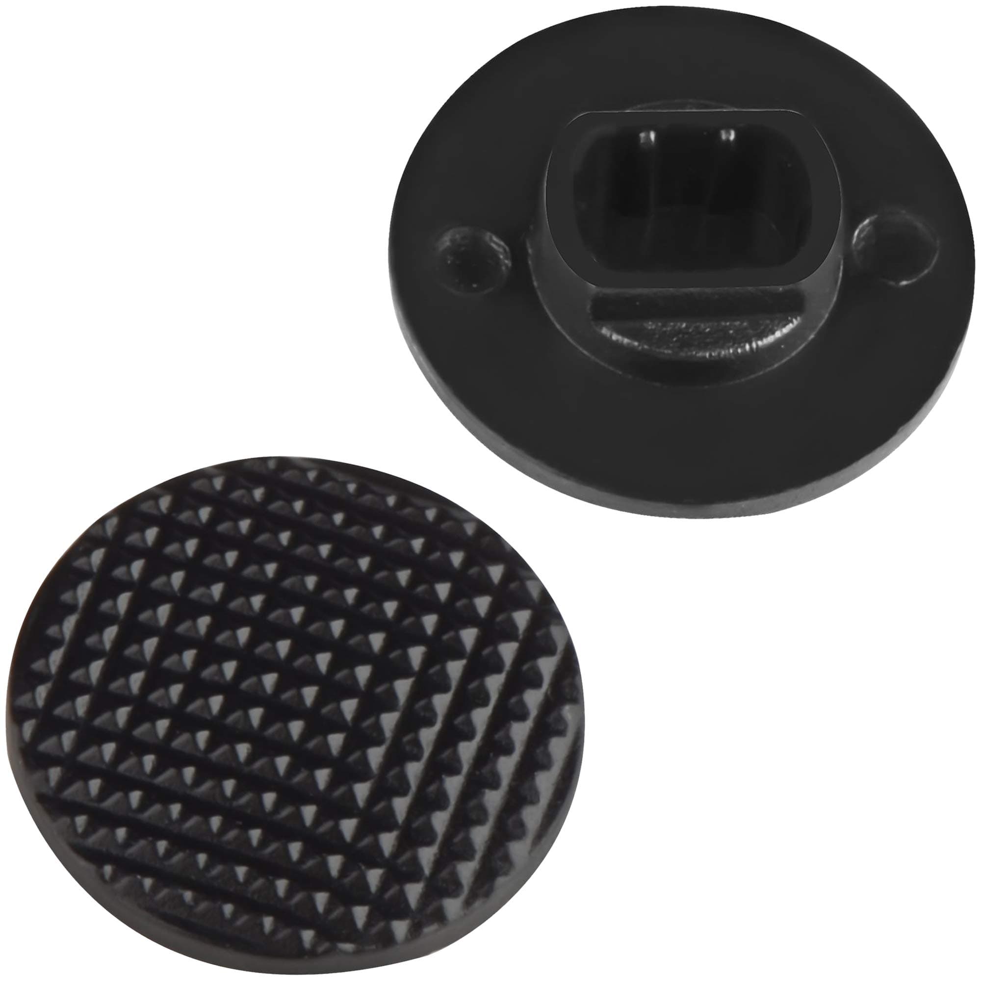 BISLINKS Black Analog Joystick Controller Button Cap Compatible with PSP 1000 1003 1004 (2X)