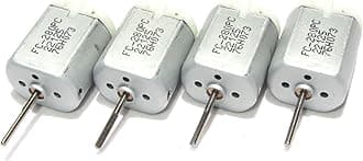4 Pack - 20mm D Flat Shaft Central Door Lock Actuator Motor FC-280PC-22125, Long D Spindle, Power Locking Repair Engine