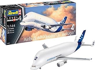 03817 Airbus A300-600ST Beluga 1:144 Scale Unbuilt/Unpainted Plastic Model Kit