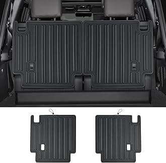 Seat Back Protective Pad for 2024 2025 2026 Toyota Land Cruiser 250 1958 Rear Seat Anti-Kick Scratch Board TPE Environmental Material Internal Modification Accessories (6 Seats/Three Rows)