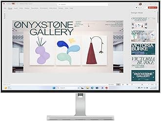 L27h-4A Monitor, 27" QHD IPS Panel Display, 100Hz, HDR10, USB-C- Waves MaxxAudio®, 1ms MPRT, Cloud Grey NearEdgeless Design