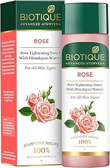 Biotique Bio Rose Pore Tightening Toner With Himalayan Water For All Skin Type 120 Ml
