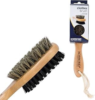 Double Sided Clothes Brush, Multi-Colour by Korbond