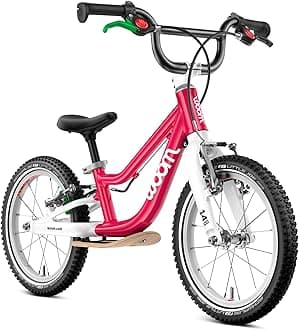 woom GO 1 & GO 1 Plus Balance Bike for Toddlers & Kids 18 Month to 4.5 Years Old, 12-Inch & 14-Inch Lightweight Bicycles for Boys & Girls