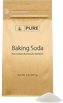 Pure Original Ingredients Baking Soda (2 lb) Sodium Bicarbonate (NaHCO3), Always Pure, No Fillers Or Additives.