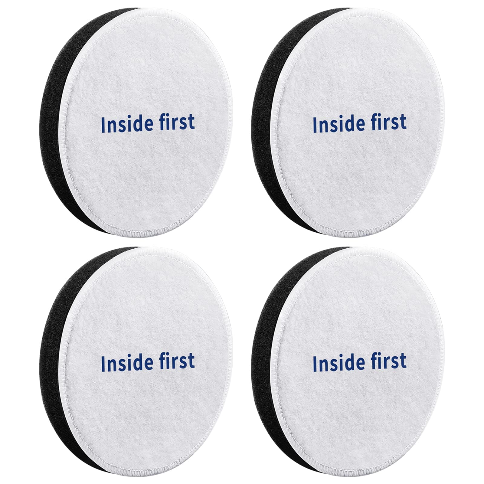 Vacuum Filters for Eureka, Power Speed Vacuum Filters Replacement for Eureka NEU182A, NEU182B, NEU280, NEU180, NEU181, NEU188, NEU202 Bagless Upright Vacuum Cleaner, Part E0202 (4 Pack)