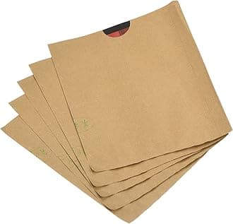 Fruit Protection Bags 18x15cm Paper Rectangle Fruit Cover Bags for Fruit Flower Vegetable Protecting Yellow/Red Pack of 100