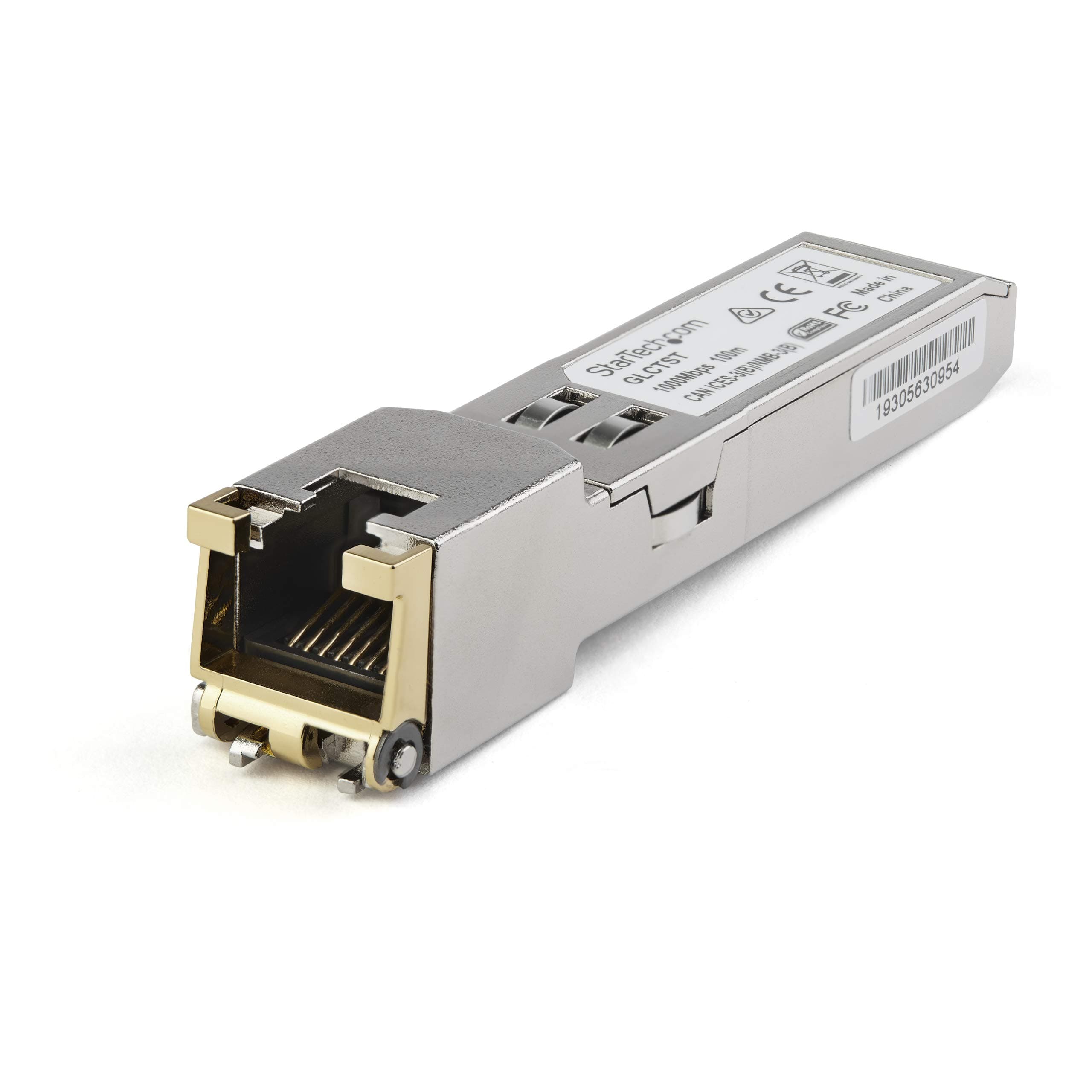 Juniper SFP-1GE-FE-E-T Compatible SFP Module - 10/100/1000Base-T Copper Transceiver (SFP1GEFEETST)