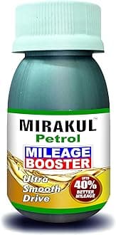 Mirakul Petrol Mileage Booster for Upto 40% Improved Mileage and Better Performance, Petrol Additive… (50ml)