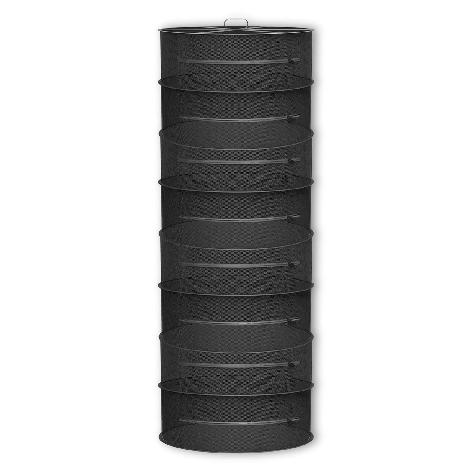 AC Infinity Herb Drying Rack, 8-Layer Hanging Mesh Net for Plants, Seeds, and Buds, 24" Diameter Fit in Grow Tents Closets Hydroponics