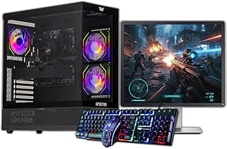 – Veno Scorp Budget Gaming PC 19” Bundle Intel Core i3-8GB RAM - 500GB HDD – GTX 750 4GB NeonZilla ARGB Gaming Case - WINDOWS 11