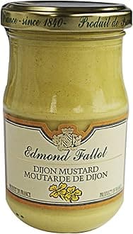 Dijon Mustard authentic imported jar traditional mustard 120g jar