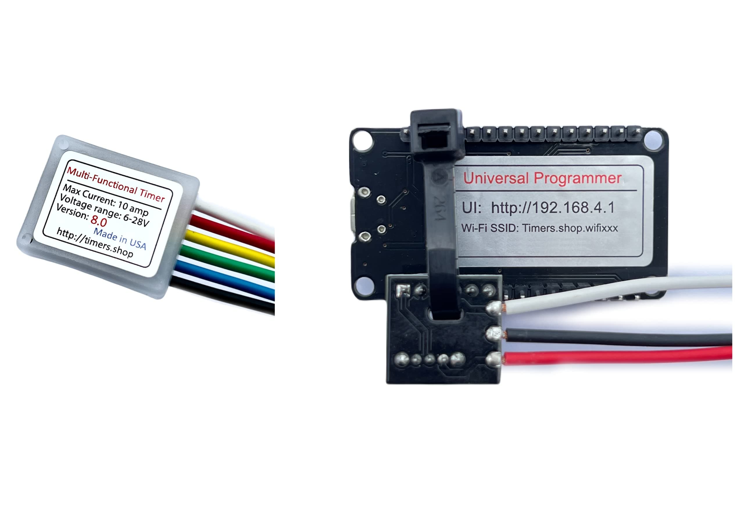 10A Mini Timer Time Delay Relay .2 Sec to 1000 Hours. 12V. Power on or Off Delay, Cycling and More by XDP
